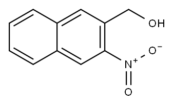 3-Nitronaphthalene-2-methanol Structure