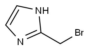 2-(Bromomethyl)imidazole Structure