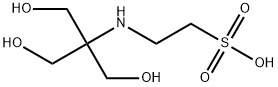 N-Tris(hydroxymethyl)methyl-2-aminoethanesulfonic Acid Structure