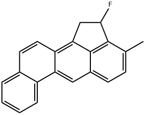Benz(j)aceanthrylene, 1,2-dihydro-2-fluoro-3-methyl- Structure