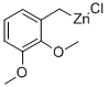 2,3-DIMETHOXYBENZYLZINC CHLORIDE Structure