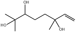 2,6-Dimethyl-7-octene-2,3,6-triol Structure