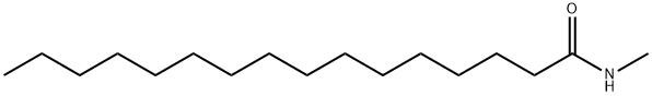 HexadecanaMide, N-Methyl- Structure