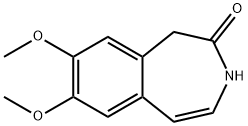 7,8-Dimethoxy-1,3-dihydro-2H-3-benzazepin-2-one Structure