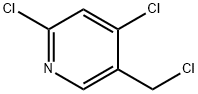 2,4-DICHLORO-5-(CHLOROMETHYL)-PYRIDINE Structure