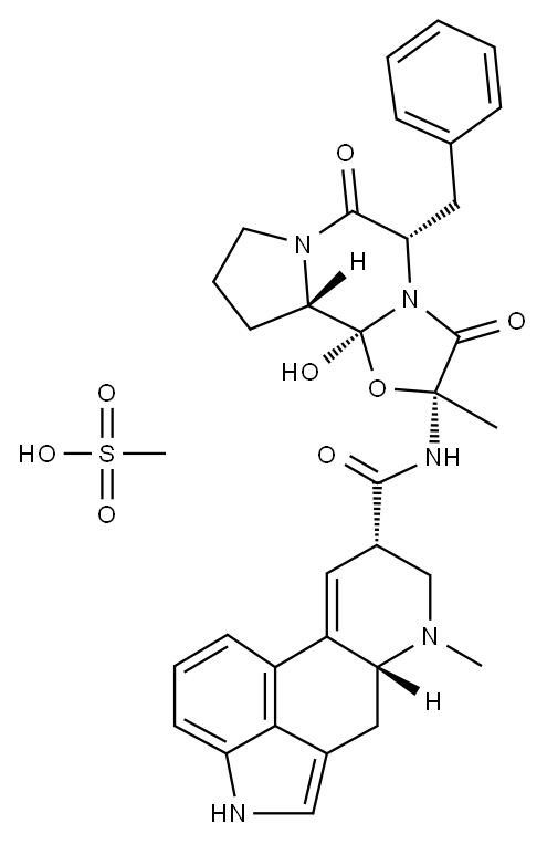 Ergotaminine methanesulfonate Structure