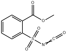 methyl 2-(isocyanatosulphonyl)benzoate Structure