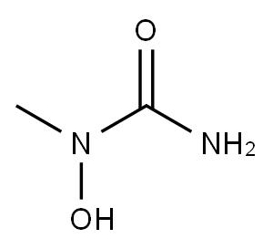 N-Hydroxy-N-methylurea Structure