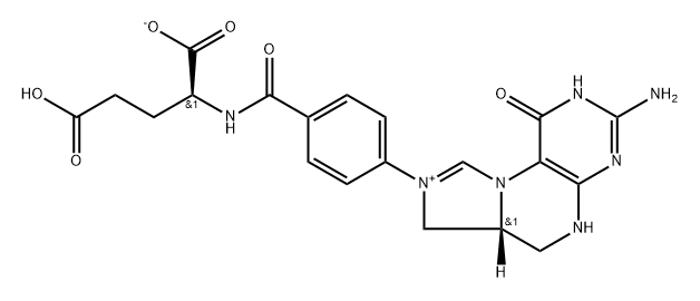 5,10-Methenyltetrahydrofolic acid Structure