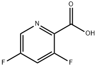 3,5-Difluoropicolinic acid Structure