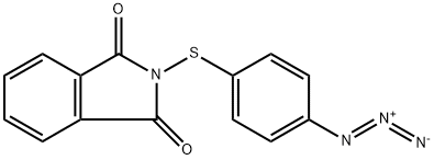 N-((4-azidophenyl)thio)phthalimide Structure