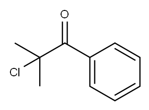 2-chloro-2-methylpropiophenone Structure