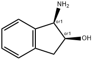1-AMINO-2-HYDROXYINDANE Structure