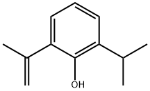 2-(1-Methylethenyl)-6-(1-Methylethyl)phenol Structure