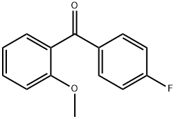 4-FLUORO-2'-METHOXYBENZOPHENONE Structure