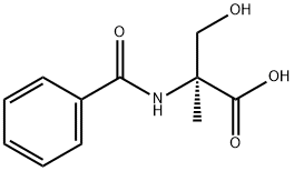 DL-N-BENZOYL-2-METHYLSERINE Structure