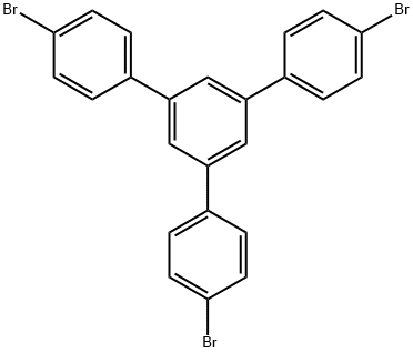 1,3,5-Tris(4-bromophenyl)benzene Structure