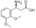 (S)-3-AMINO-3-(2,3-DIMETHOXY-PHENYL)-PROPIONIC ACID Structure