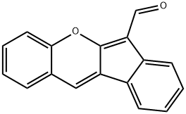 INDENO[2,1-B]CHROMENE-6-CARBOXALDEHYDE Structure
