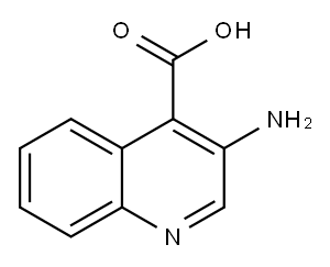 3-AMINOQUINOLINE-4-CARBOXYLIC ACID Structure