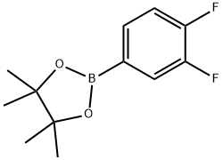 2-(3,4-Difluorophenyl)-4,4,5,5-tetraMethyl-1,3,2-dioxaborolane Structure
