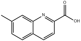 2-Quinolinecarboxylicacid,7-methyl-(9CI) Structure
