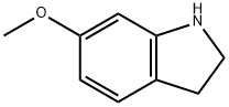 6-METHOXY-2,3-DIHYDRO-1H-INDOLE Structure
