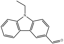 N-Ethyl-3-carbazolecarboxaldehyde Structure