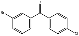3-BROMO-4'-CHLOROBENZOPHENONE Structure