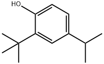 2-tert-butyl-4-isopropylphenol Structure