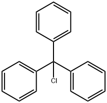 Triphenylmethyl Chloride Structure