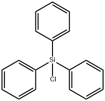 Triphenylsilyl chloride Structure