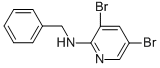 3,5-DIBROMO-N-(PHENYLMETHYL)-2-PYRIDINAMINE Structure