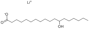 LITHIUM 12-HYDROXYSTEARATE Structure