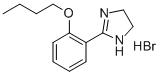 2-(2-BUTOXYPHENYL)-4,5-DIHYDRO-1H-IMIDAZOL-1-IUM BROMIDE Structure