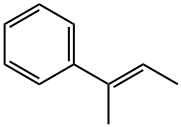 BENZENE,(1-METHYLl-1-PROPENYL)-,(E)- Structure