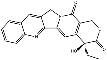 (+)-Camptothecin Structure