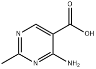 4-AMINO-2-METHYL-PYRIMIDINE-5-CARBOXYLIC ACID Structure