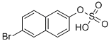 6-bromo-2-naphthyl sulfate Structure