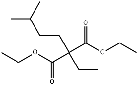 Diethyl ethyl(isoamyl)malonate Structure