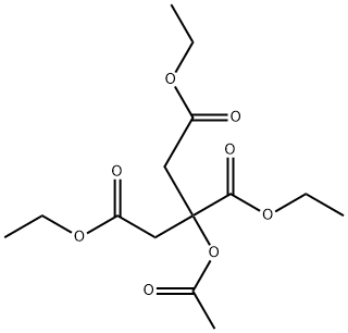 Triethyl acetyl citrate  Structure