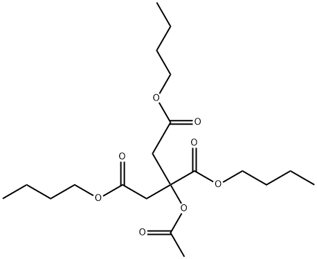 Acetyl tributyl citrate Structure