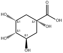 Quinic acid  Structure