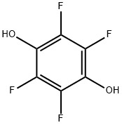 Tetrafluorohydroquinone Structure
