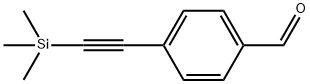 4-(Trimethylsilyl)ethynylbenzaldehyde Structure