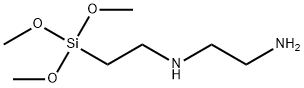 N-(3-TRIMETHOXYSILYLETHYL)ETHYLENEDIAMINE Structure