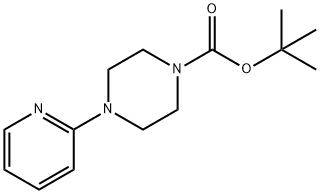 1-Boc-4-(2-pyridinyl)-piperazine Structure