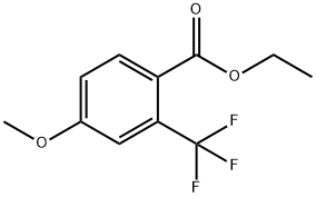 ethyl 2-(trifluoromethyl)-4-methoxybenzoate Structure