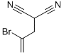 2-(2-BROMO-ALLYL)-MALONONITRILE Structure