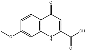 7-Methoxy-4-oxo-1,4-dihydro-quinoline-2-carboxylic acid Structure